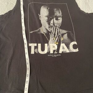 Vintage Tupac Shakur Black Graphic Tank Top